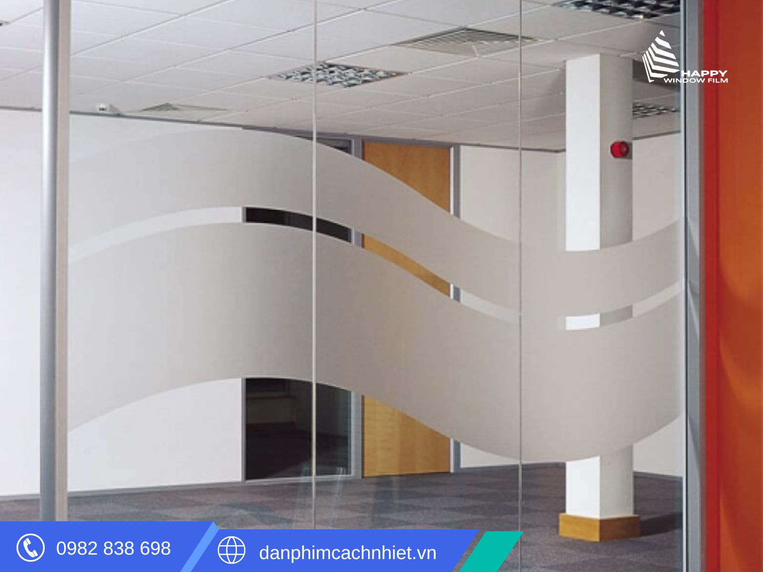 Báo giá thi công dán kính văn phòng tại Hà Nội